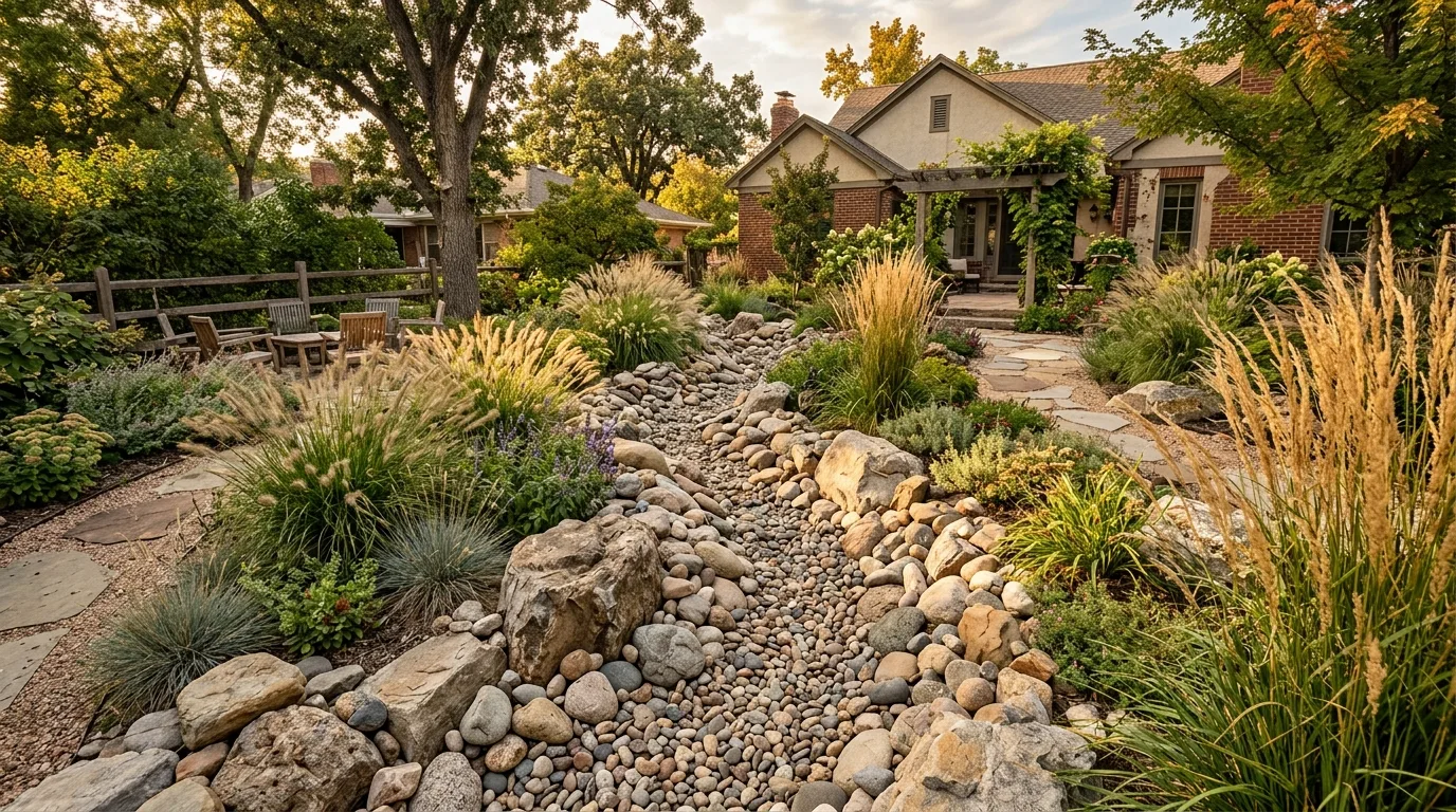 Rock Cluster With Planting